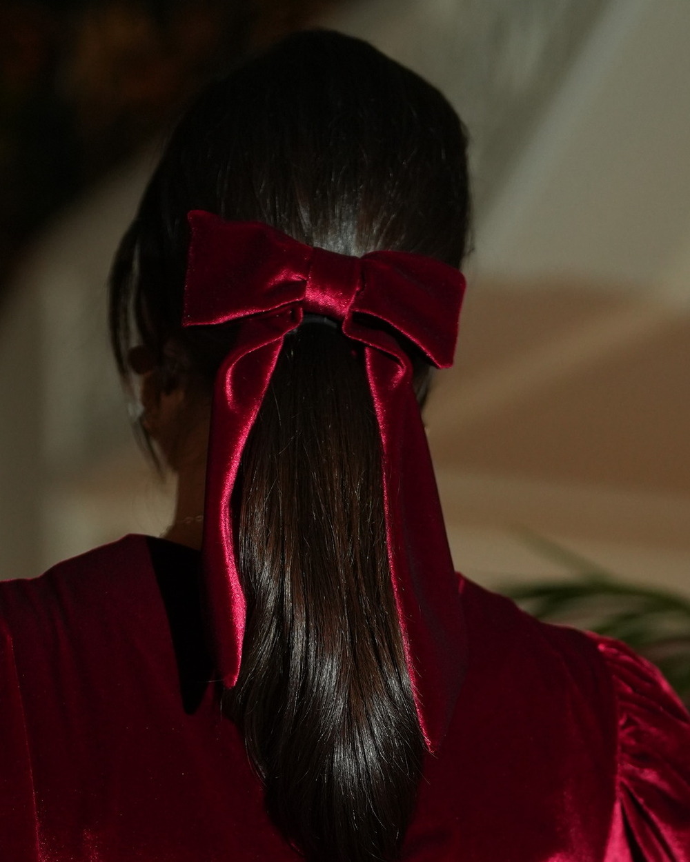 LAÇO VELUDO VERMELHO