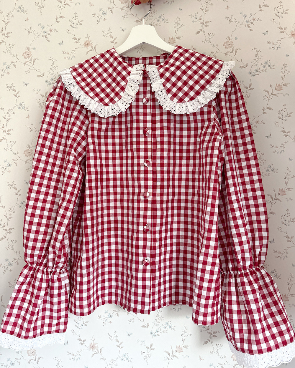 Blusa Vichy Mulher