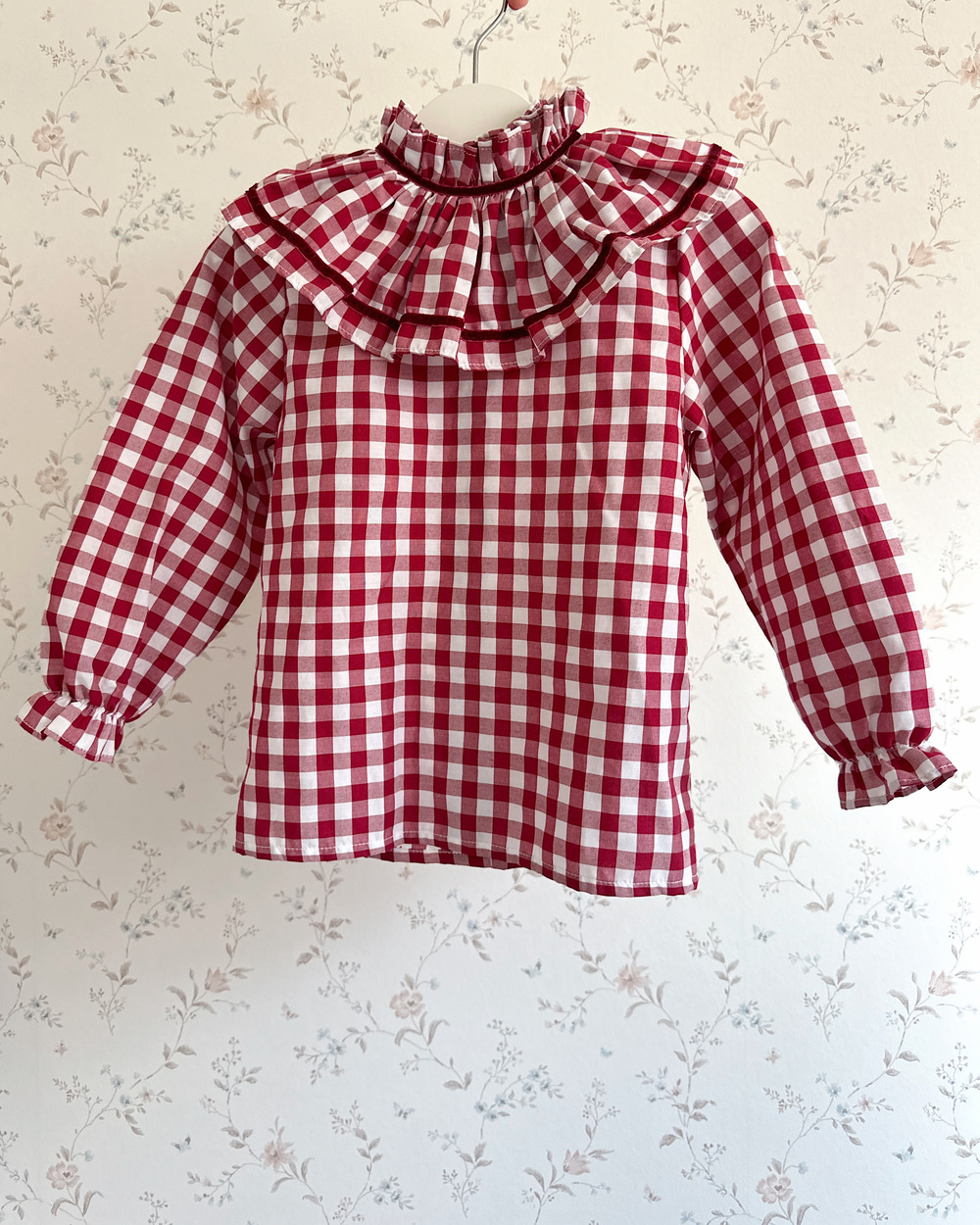 Blusa Vichy Menina