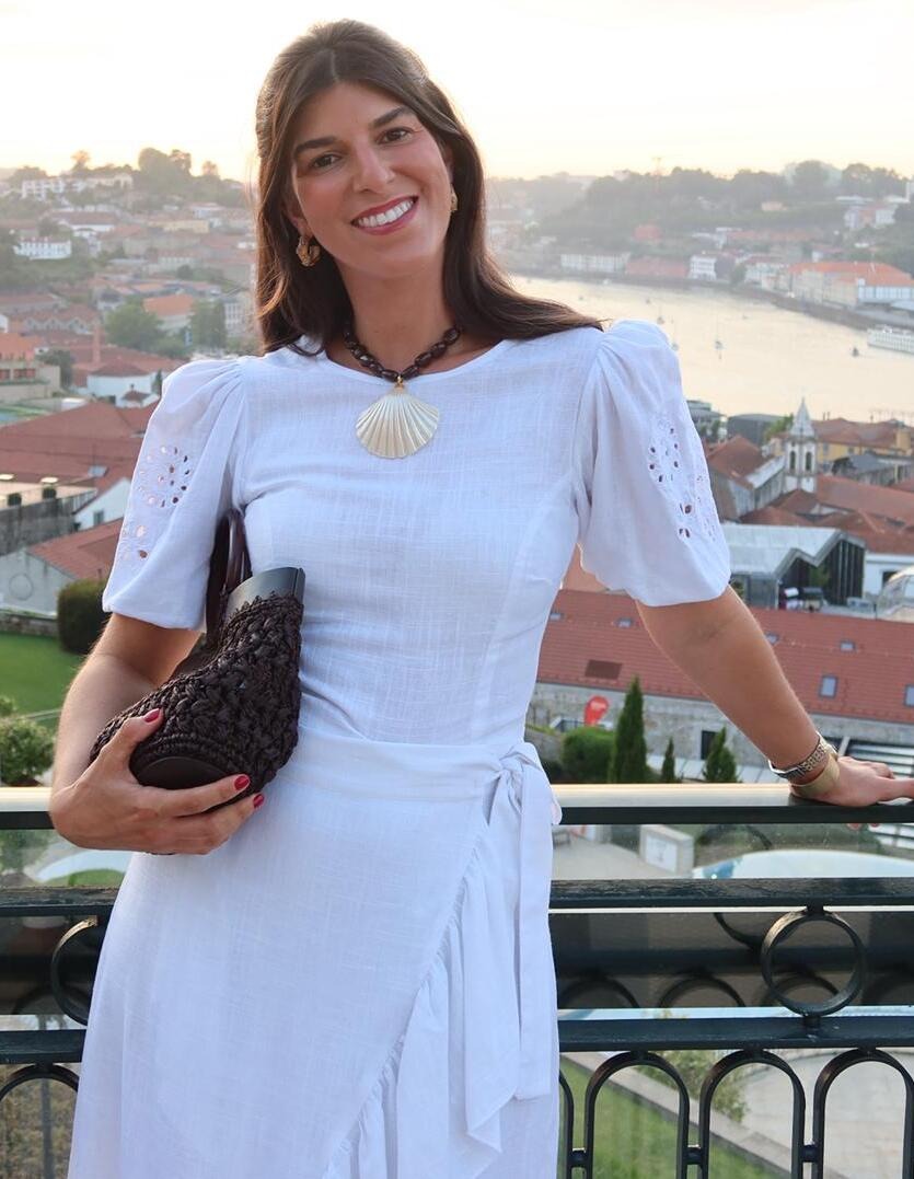 Conjunto de linho branco